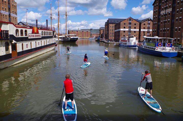 Gloucester Docks Sunday SUP